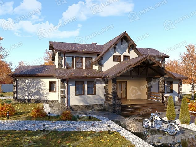 Проект дома К-095 390кв м